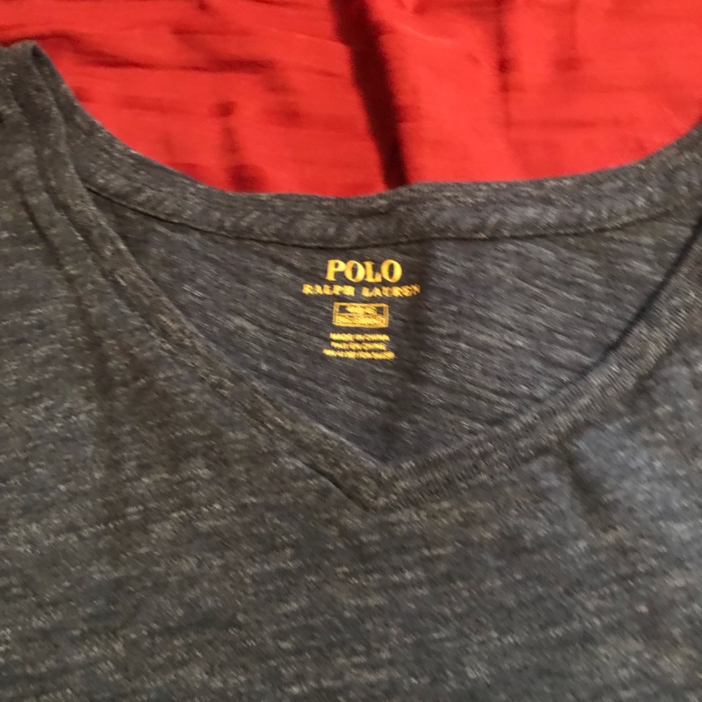 Men’s slate grey polo t shirt